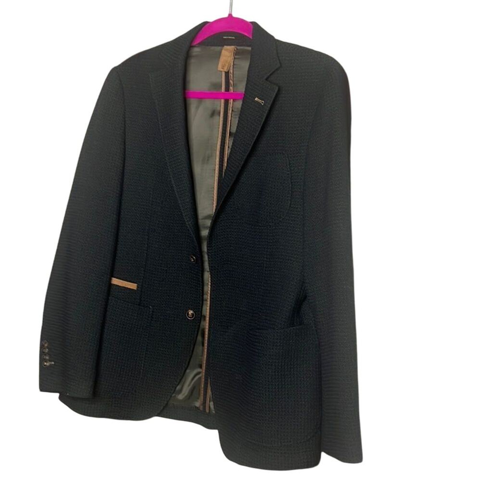 Massimo Dutti Extra Fine Wool Jacket Size Us 36